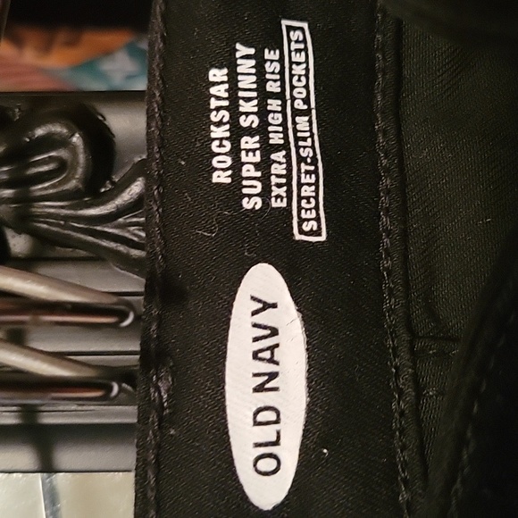Black Old Navy Jeans - Picture 1 of 7